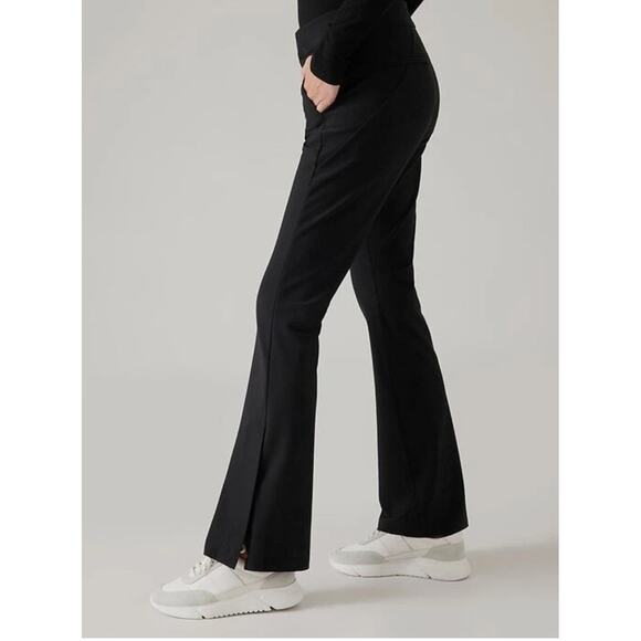 ATHLETA Stellar Flare Tailored Trouser in Black // 2 - Picture 1 of 13